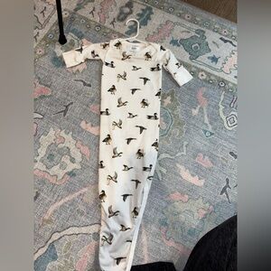 Saltwater Swaddles NB Duck Gown